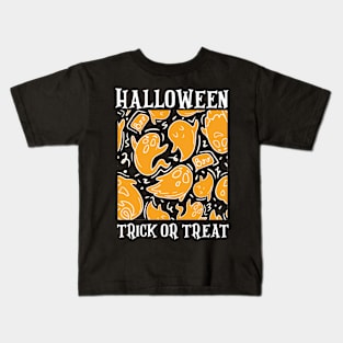 Halloween Trick or Treat Funny Costume Gift T-Shirt Kids T-Shirt
